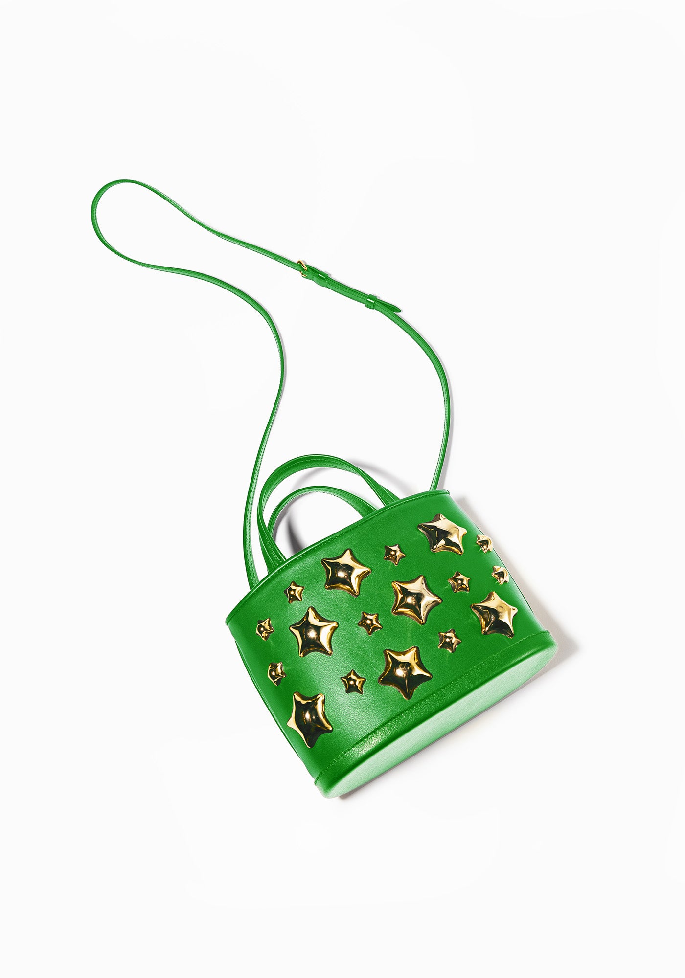 Star Mini Tote Green