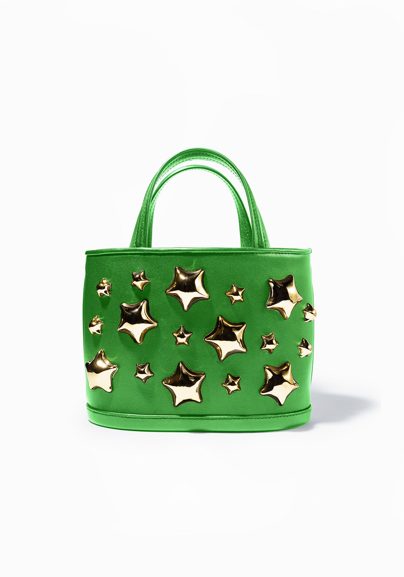 Star Mini Tote Green